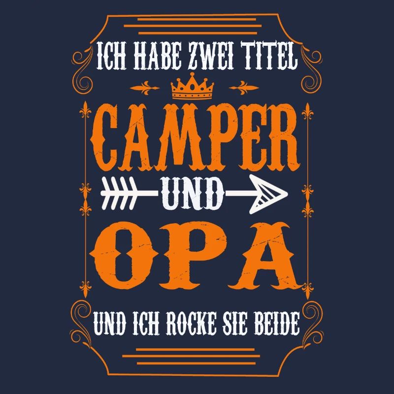 Camping Opa Campen Geschenk