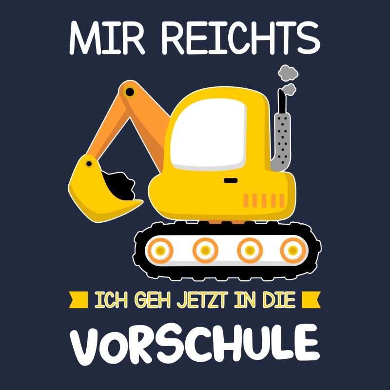 Vorschule Bagger Vorschüler Geschenk