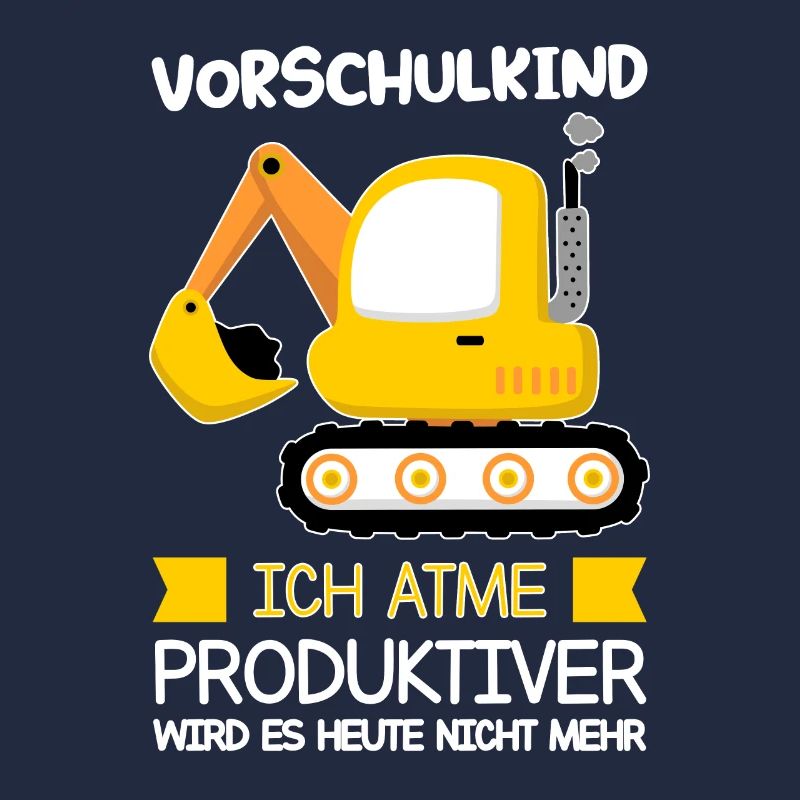 Vorschule Bagger Vorschulkinder Geschenk
