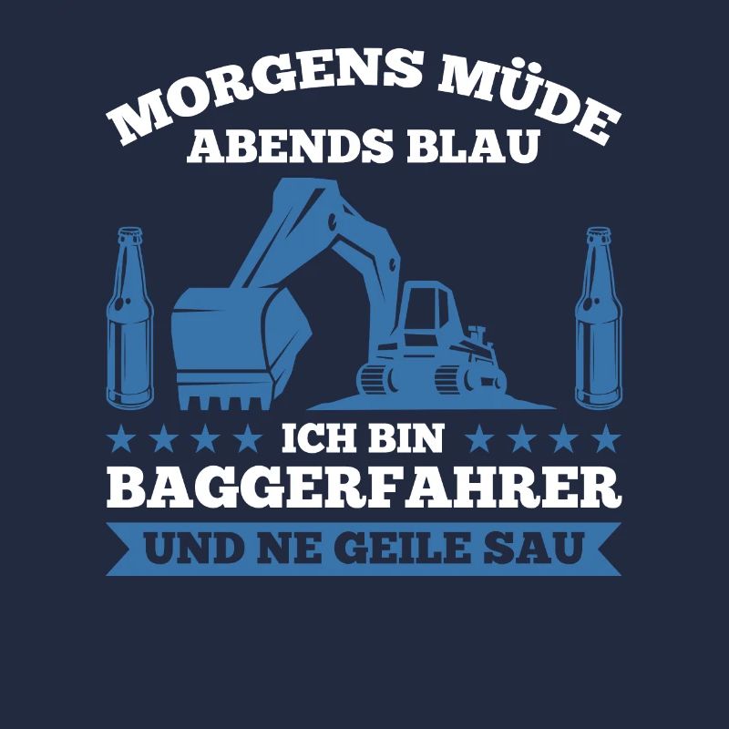 Baggerfahrer Beruf Bagger Geschenk