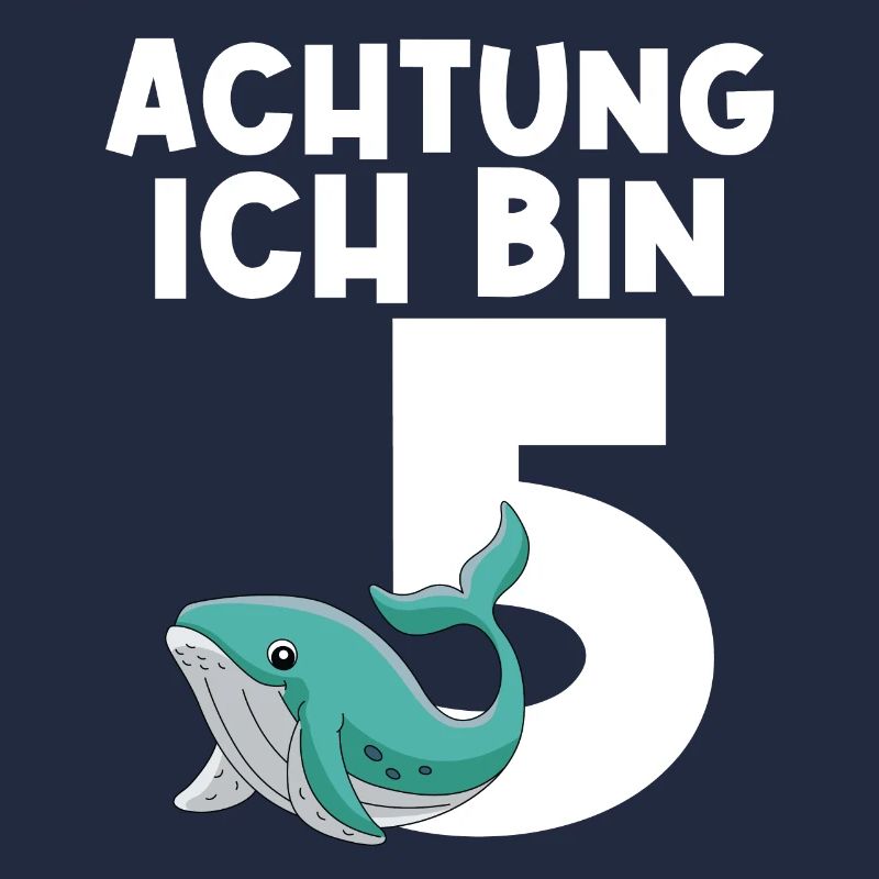 5.Geburtstag Wal Geburtstagsfeier Geschenk