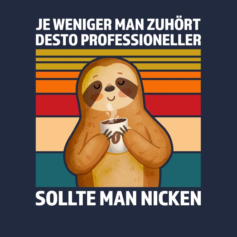 Faultier Sarkasmus Sarkastisch Geschenk