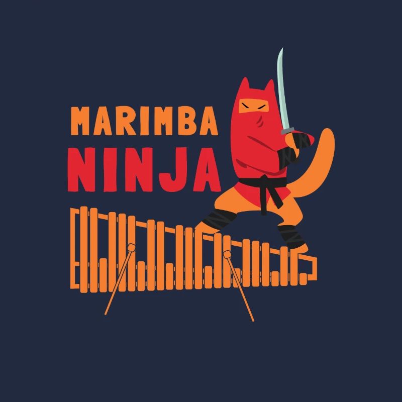 Vibraphone Maman Marimba Ninja Et Maillet
