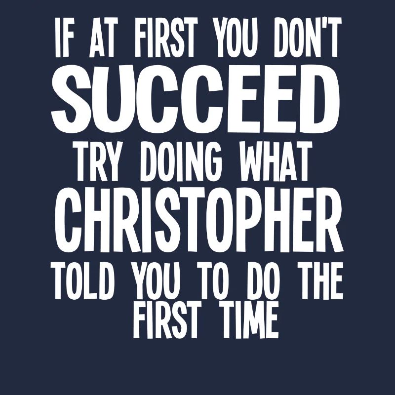 Vorname Christopher Name Christopher Geschenk