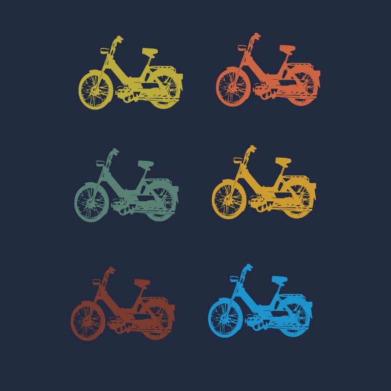 DDR Mobylette Oldtimer Roller Mofa Scooter 2 Takter