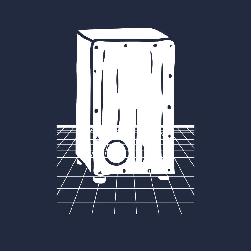 Cajon Box Drum Instrument Peruvian Cajon