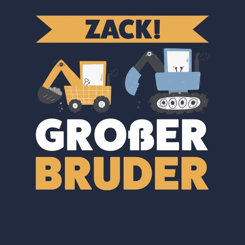 Großer Bruder Bagger Brüder Geschenk