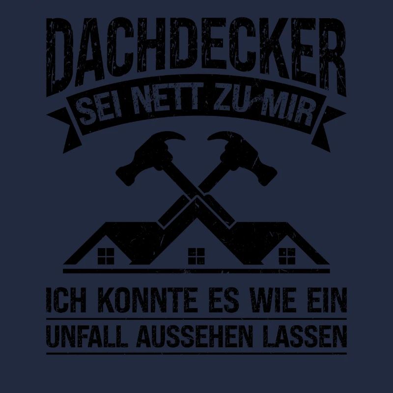 Dachdecker Beruf Dachdeckerei Geschenk