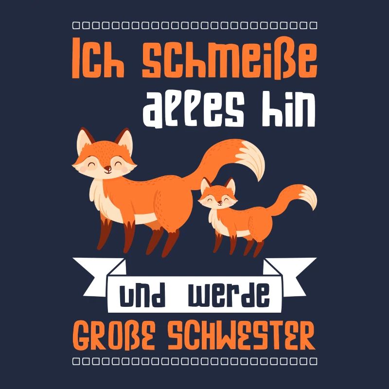 Große Schwester Fuchs Grosse Schwester Geschenk