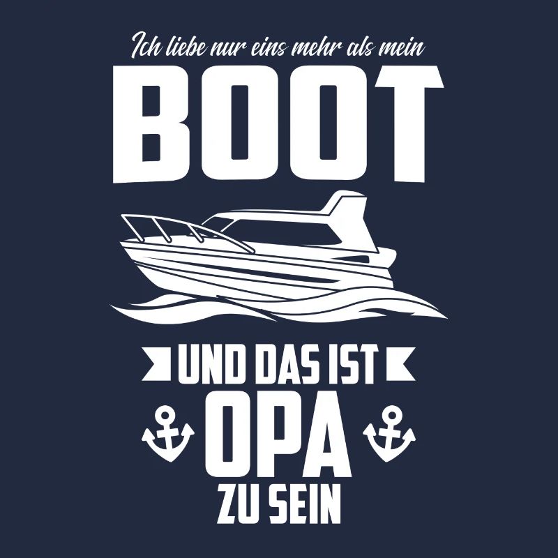 Boot Opa Großvater Geschenk