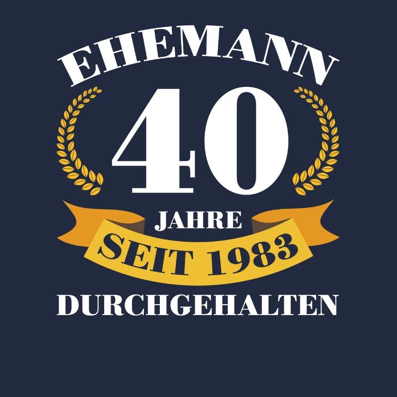 40. Hochzeitstag Ehemann Rubinhochzeit Geschenk