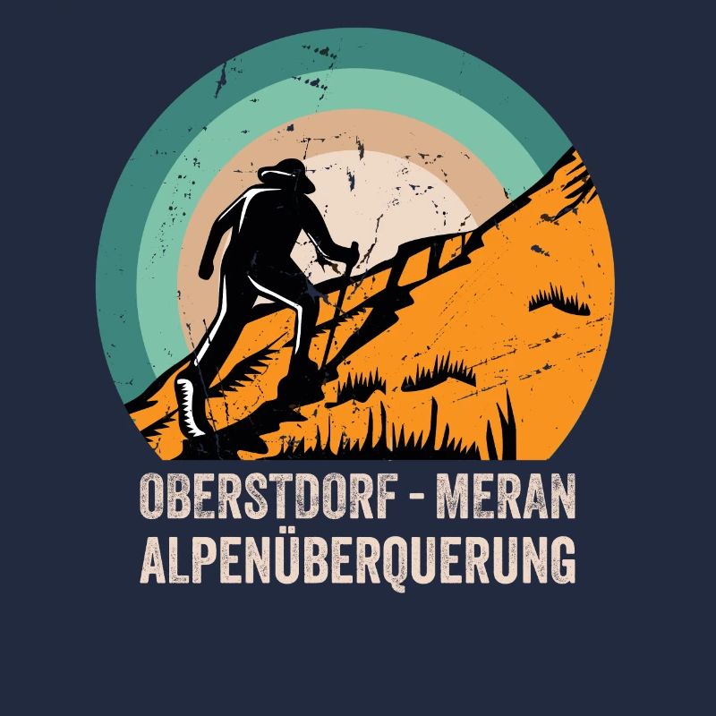 Traversée des Alpes Sentier de randonnée longue distance Oberstdorf Merano E5