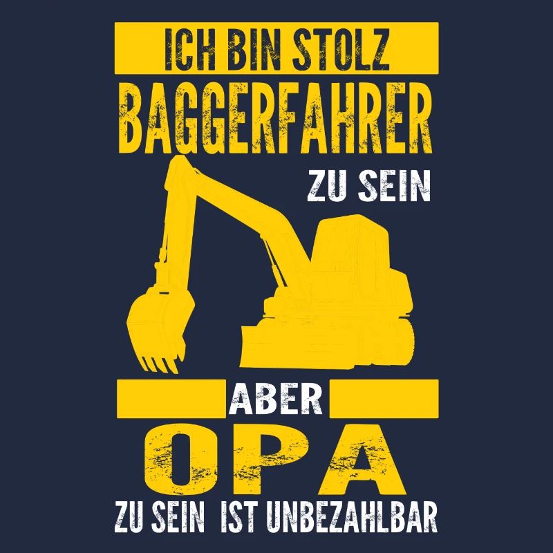 Baggerfahrer Bagger Fahrer Geschenk