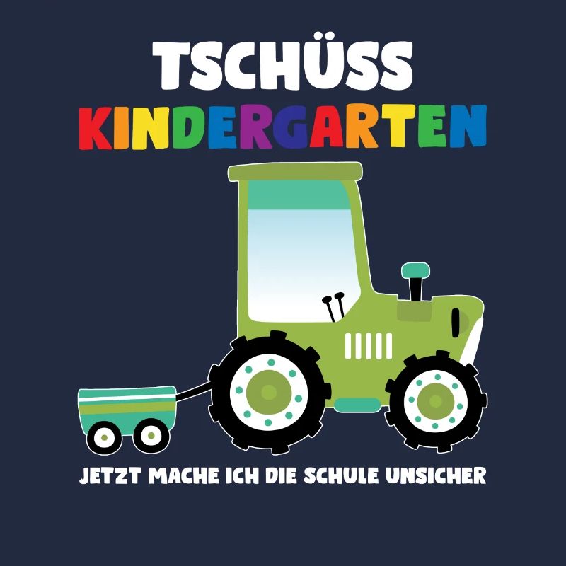 Schulkind Traktor Schulbeginn Geschenk