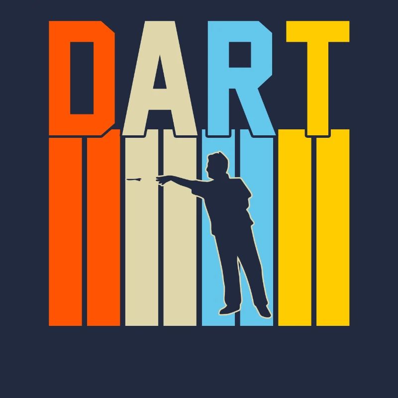 dart retro design dart Geschenk