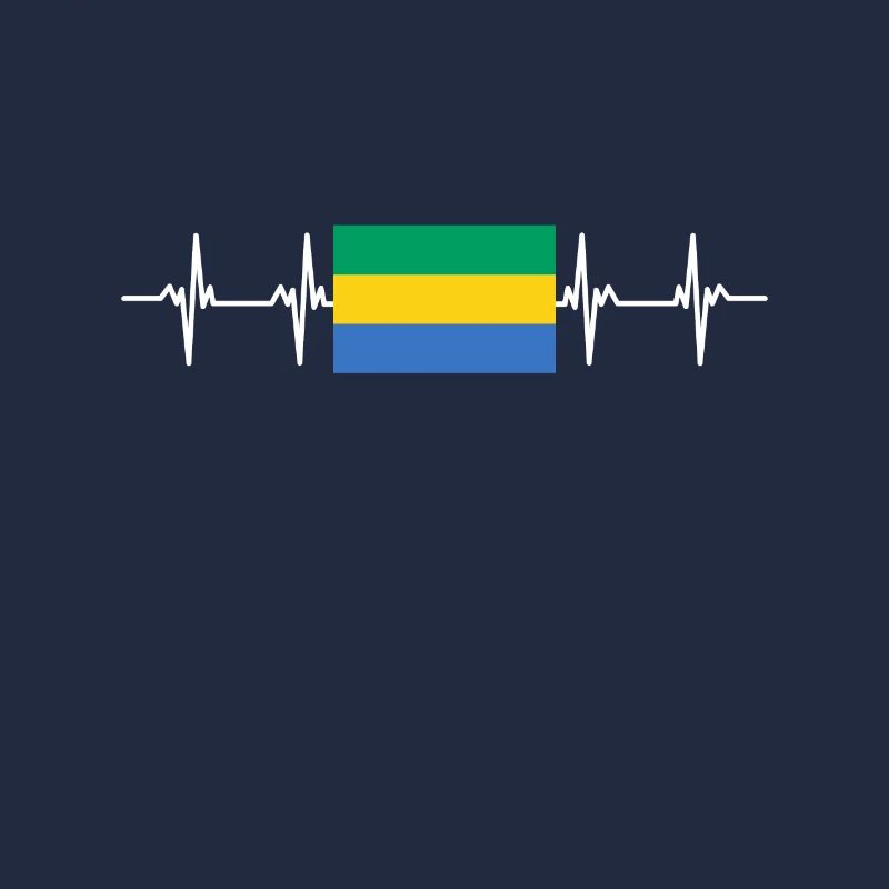 Drapeau africain - Gabon