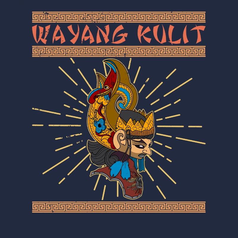 Wayang Marionette Bali Indonesien Java Asien