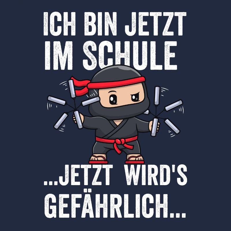 Schulkind Ninja Einschulung Geschenk