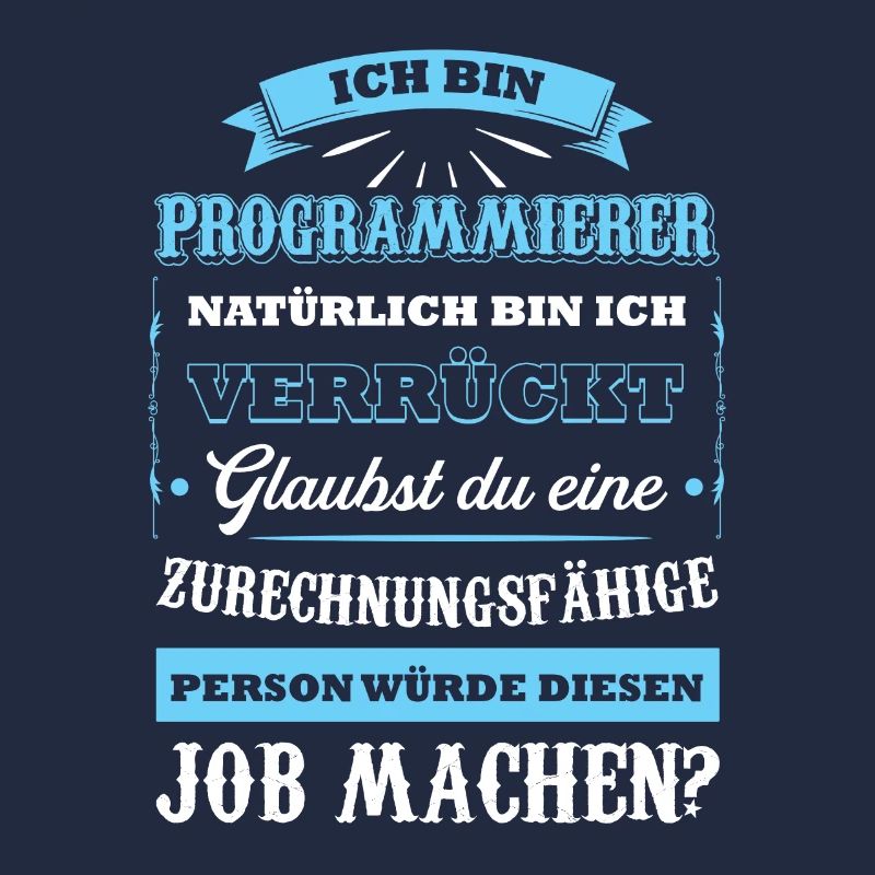 Programmierer Beruf Coder Geschenk