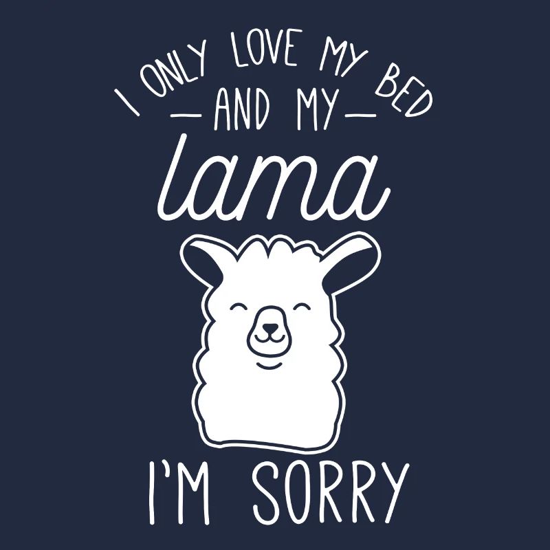 lama tired / sleeping / lazy