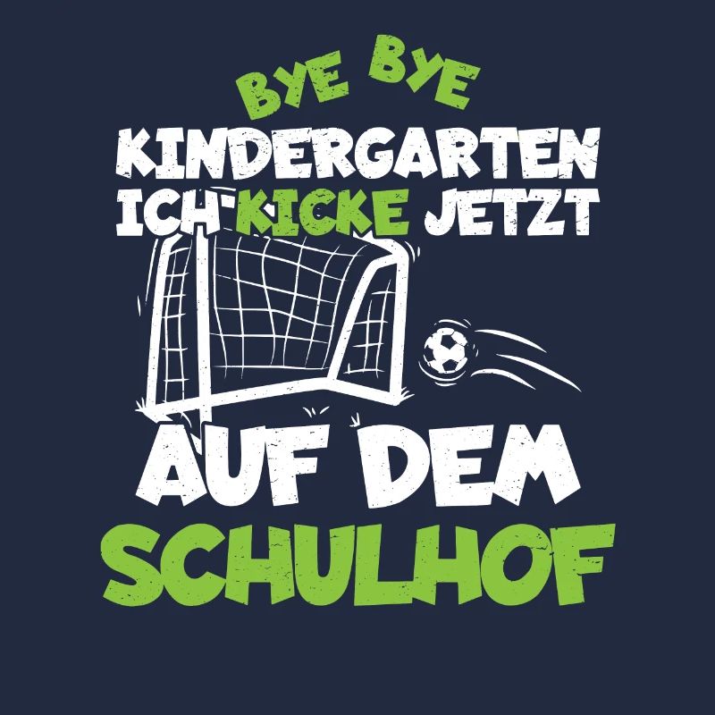 Fussball Junge Schulanfänger Einschulungss