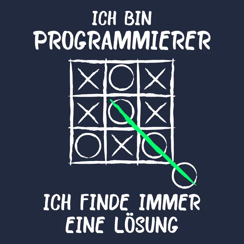 Ich bin Programmierer Lösung Spruch Computer Nerd