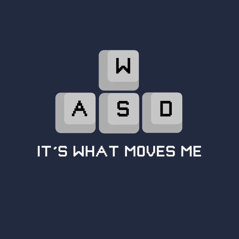 wasd m'émeut! Idée de cadeau de jeu