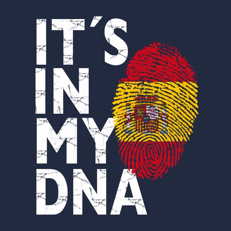 C'EST DANS MON ADN Espagne Drapeau Pride National Country