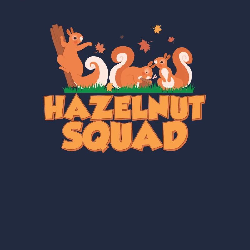 Hazelnut Squirrel Funny Squirrels For A Nut Lover