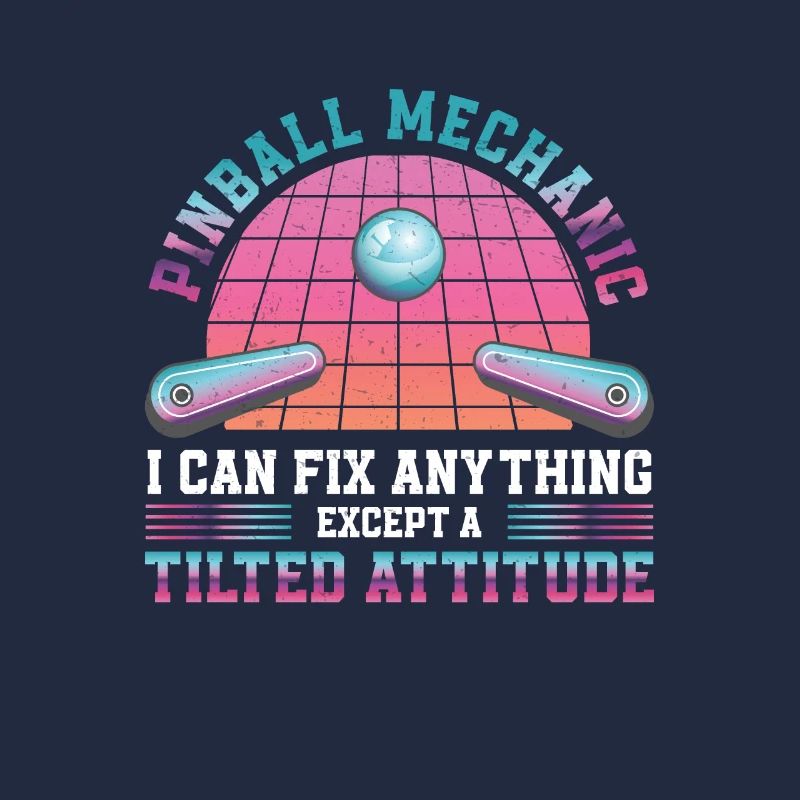 Flipper Tilted Attitude Drôle de flipper dans le