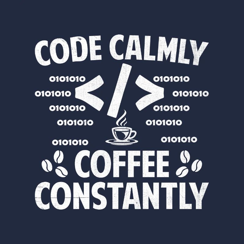 Kaffee-Codierung Programmierer Programmierer Entwickler Nerd Coff