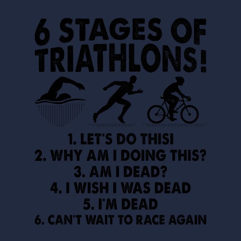 6 étapes de triathlon Triathlon Natation Vélo Course Tri