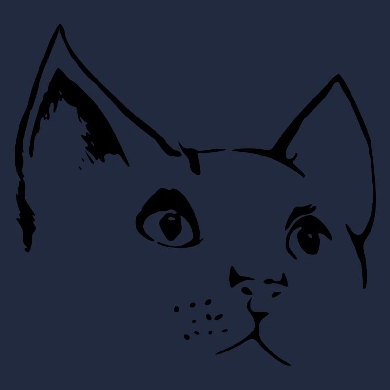 Tête de chat 4- visage de chat