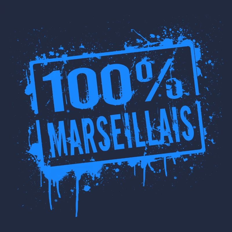 100% marseillais bleu