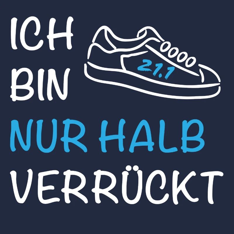 Half Crazy Half Marathon Shoe Runner Gift
