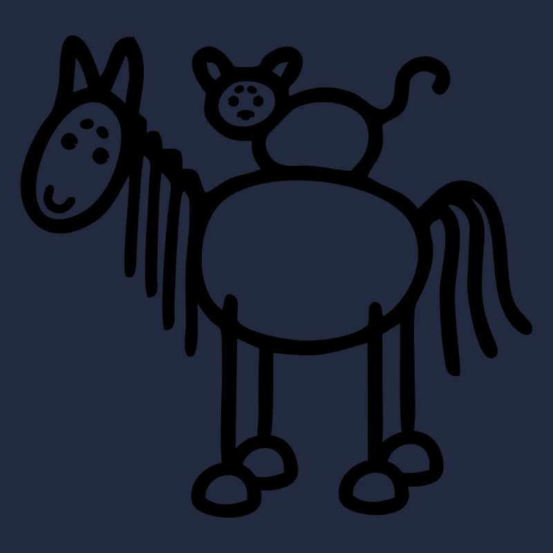 Pferd & Katze