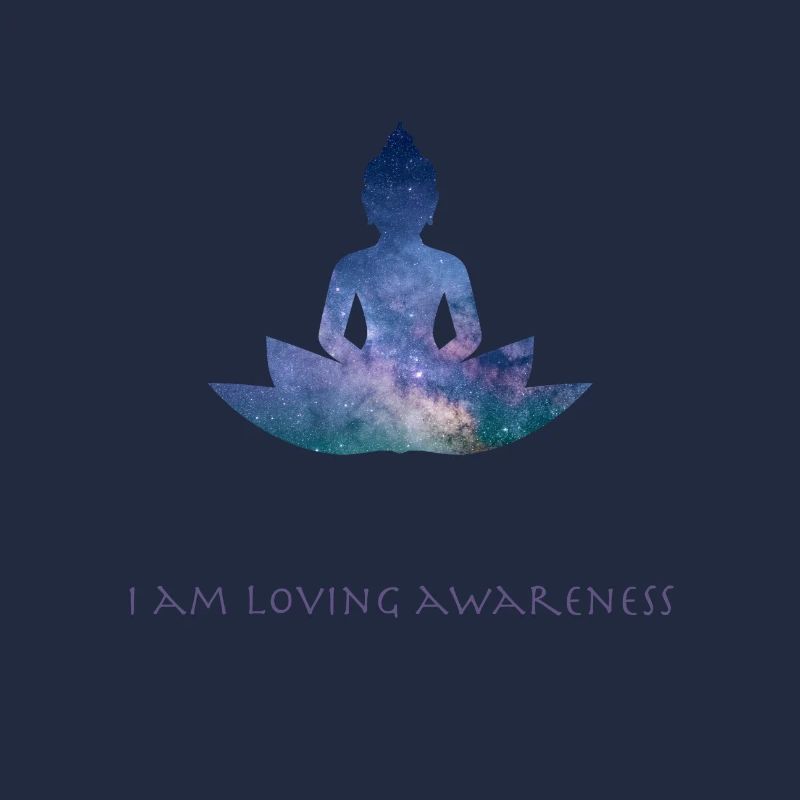 J'adore la conscience - Galaxy Buddha
