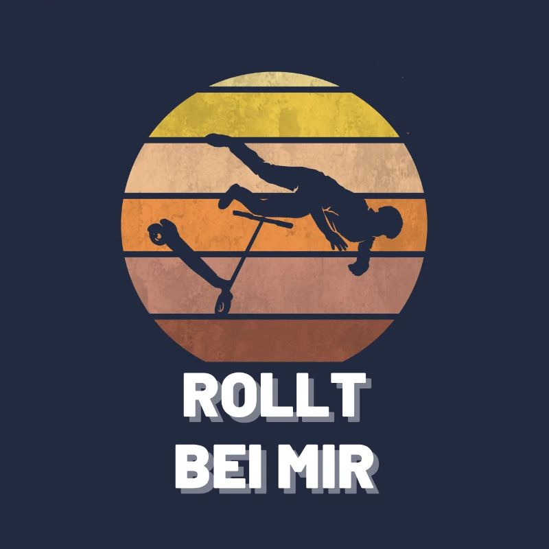 Scooter Tretroller Elektro Roller