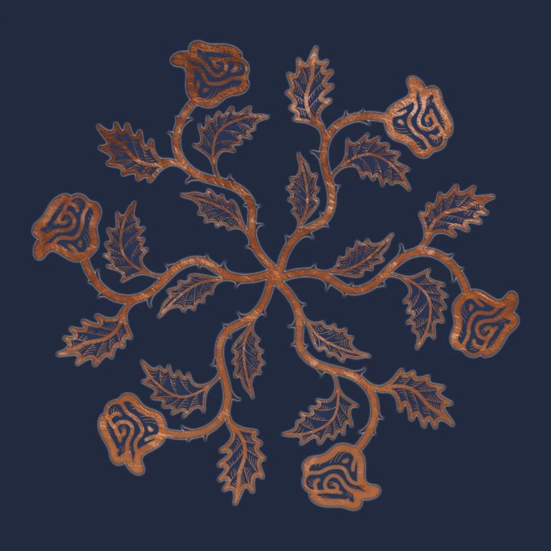 Copper roses