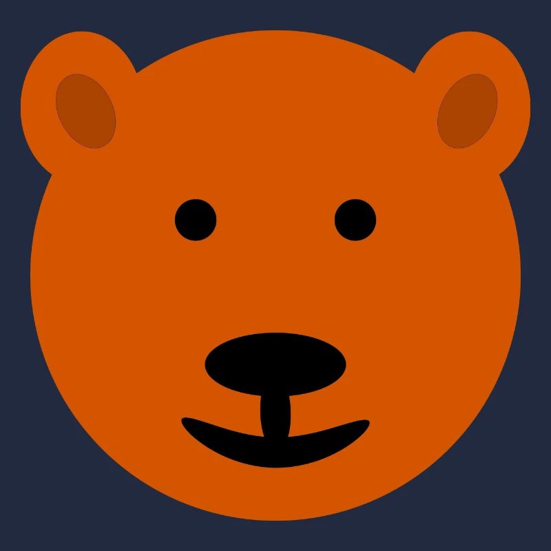 Bear Face, Brown Bear,