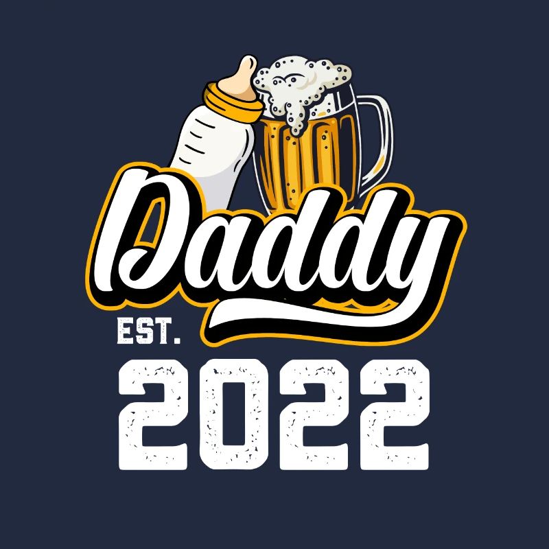 Daddy est 2022 Werdender Papa