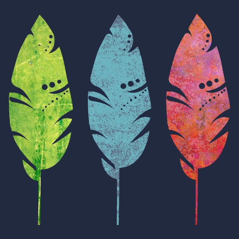 Three tender feathers