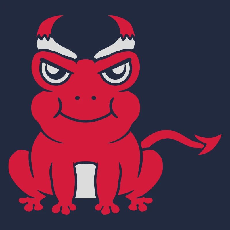 Demon Devil Horns Frog