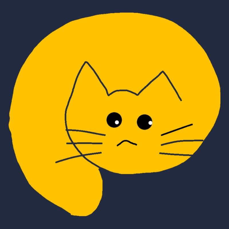 Chat jaune