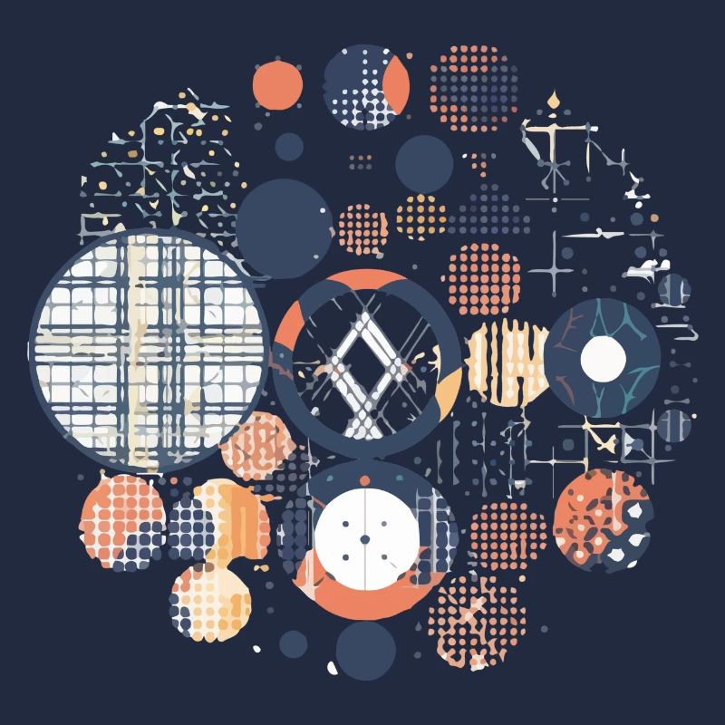 Vintage geometric pattern