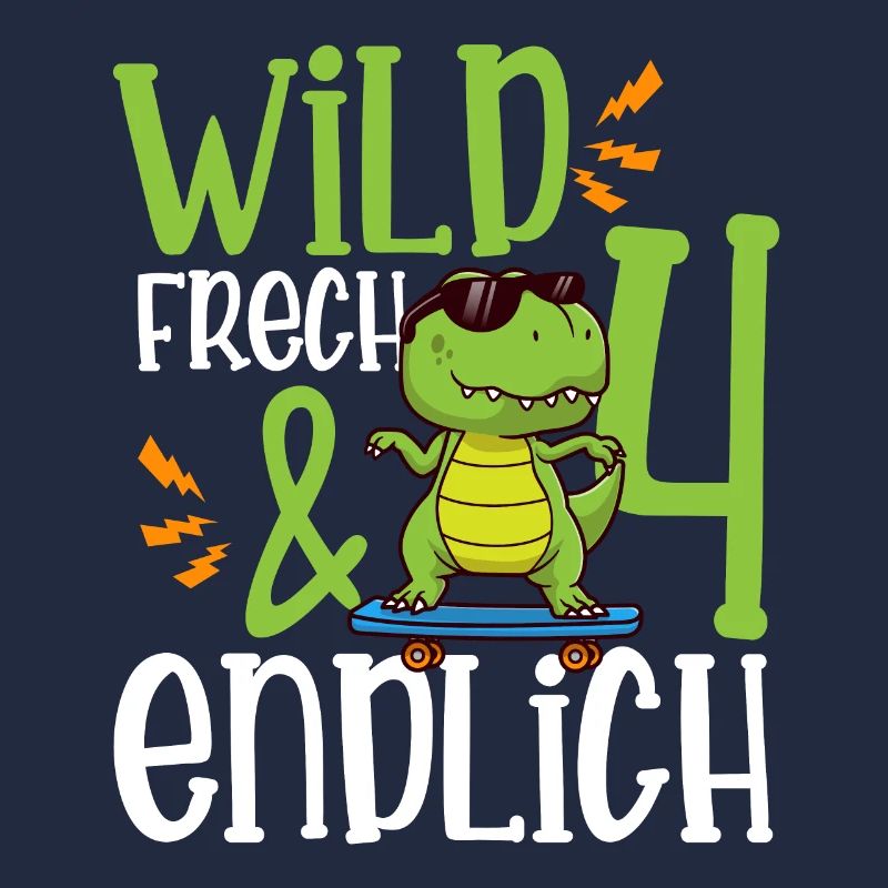 Wild Frech & endlich 4 vierter Geburtstag