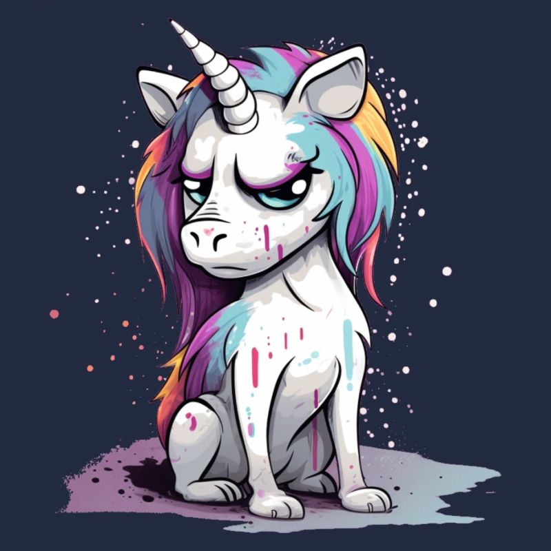 Licorne grincheuse
