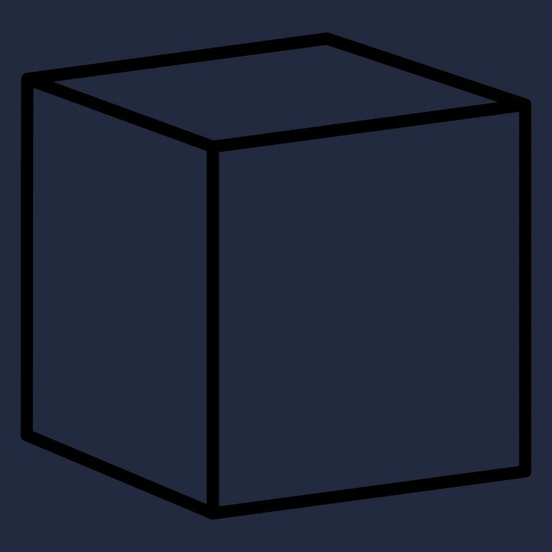 Cube noir