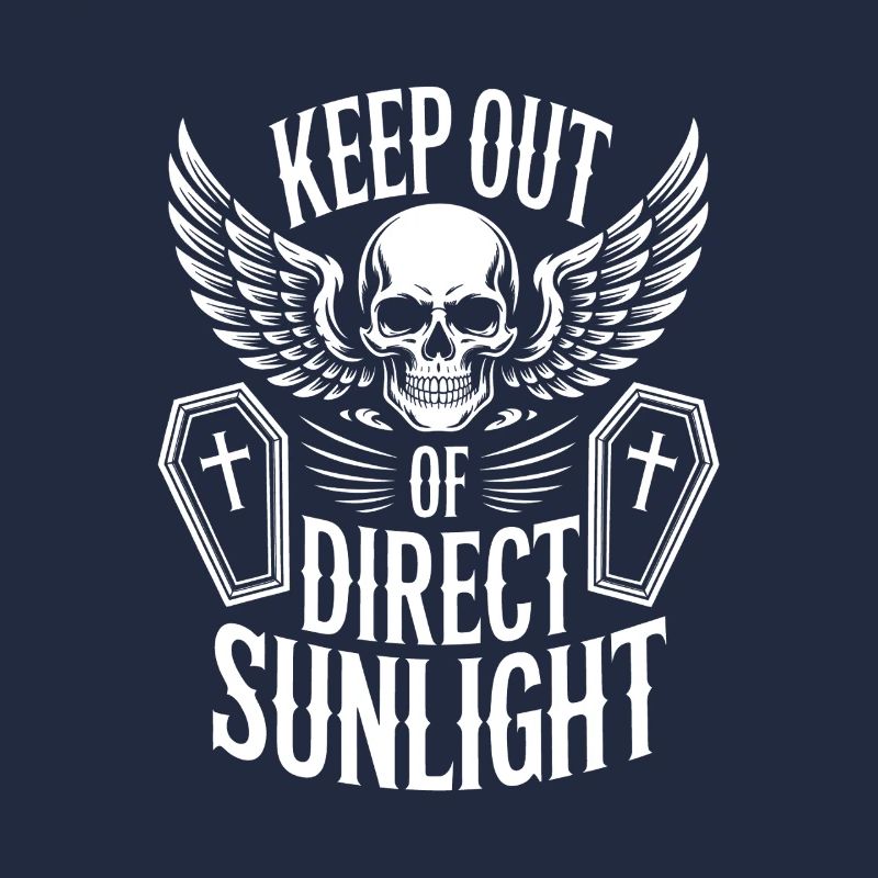 Tenir à l’abri de la lumière directe du soleil ! Vampire Goth Emo