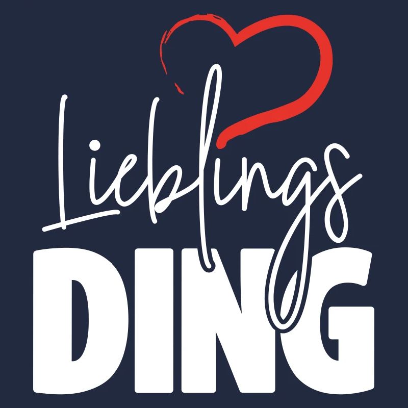 Lieblingsding mit Herz